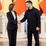 Зеленський зустрівся з президенткою Молдови