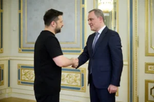 Оборонна та економічна співпраця: про що Зеленський говорив із главою МЗС Азербайджану