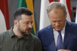 «Разом працюємо заради гарантування безпеки» – Володимир Зеленський провів телефонну розмову із Дональдом Туском